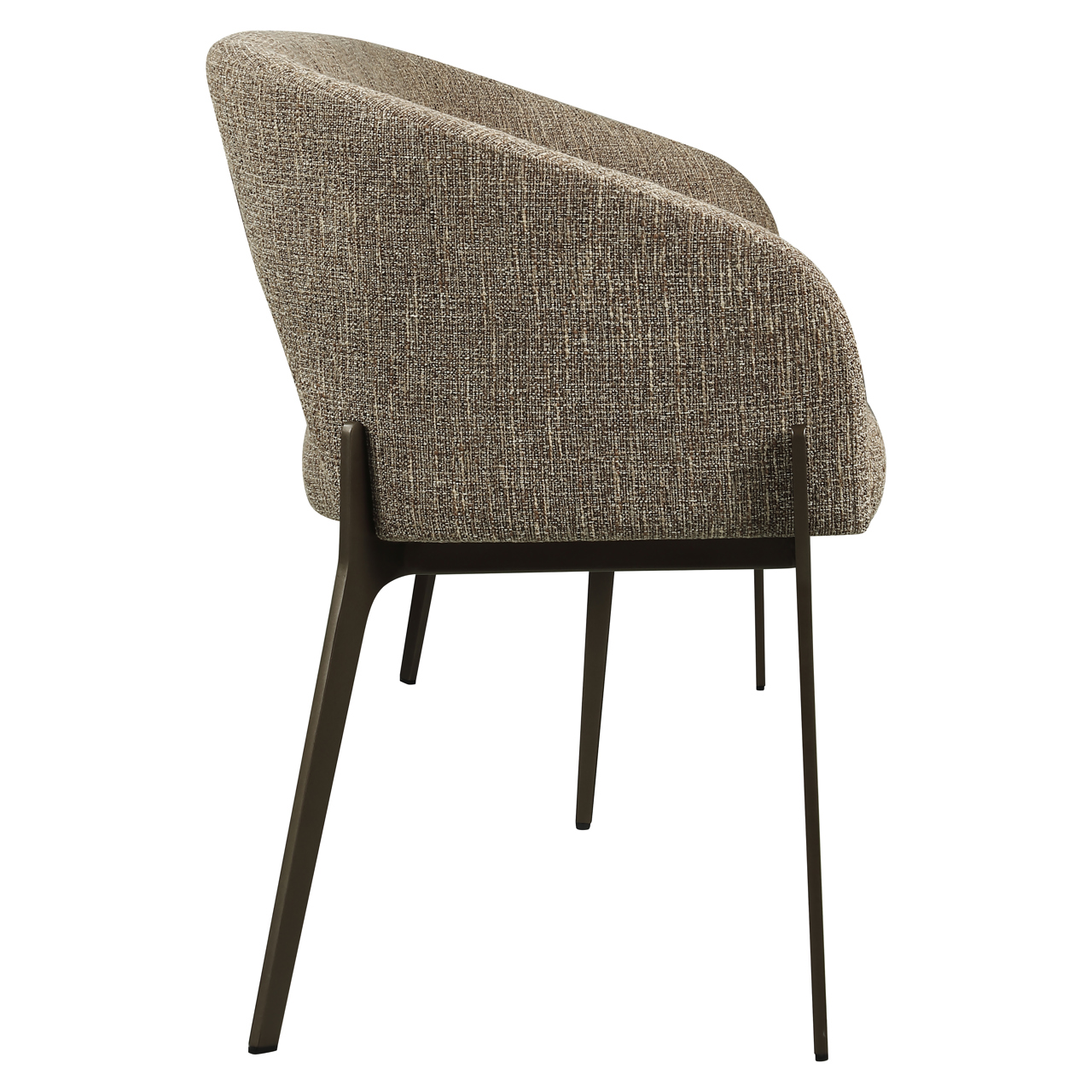 - Eetkamer bank Kenzi brown tweed