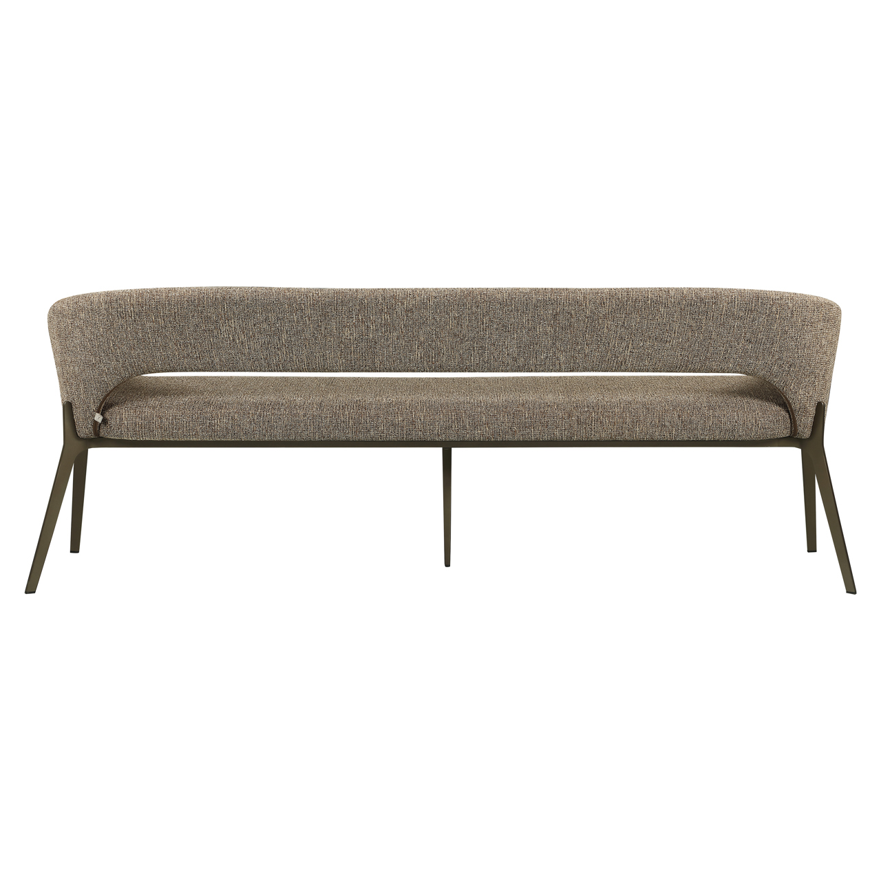 - Eetkamer bank Kenzi brown tweed