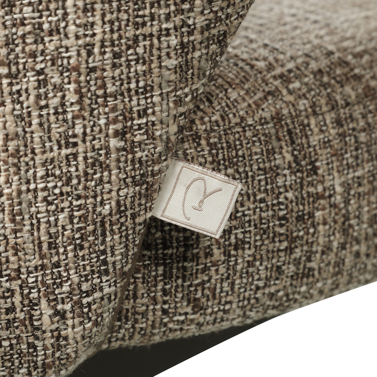 - Eetkamer bank Kenzi brown tweed