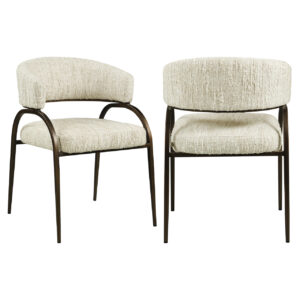 - Eetkamerstoel Charda  beige angora
