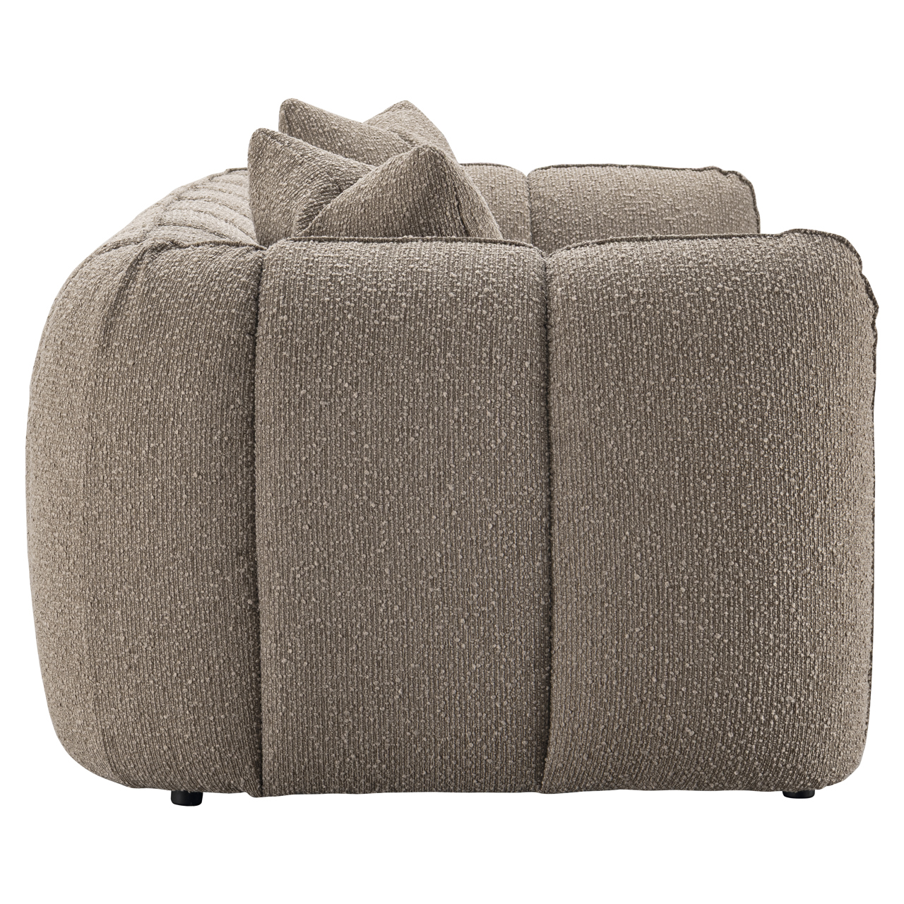 - Bank Hogan mocca chunky 3-seater fire retardant