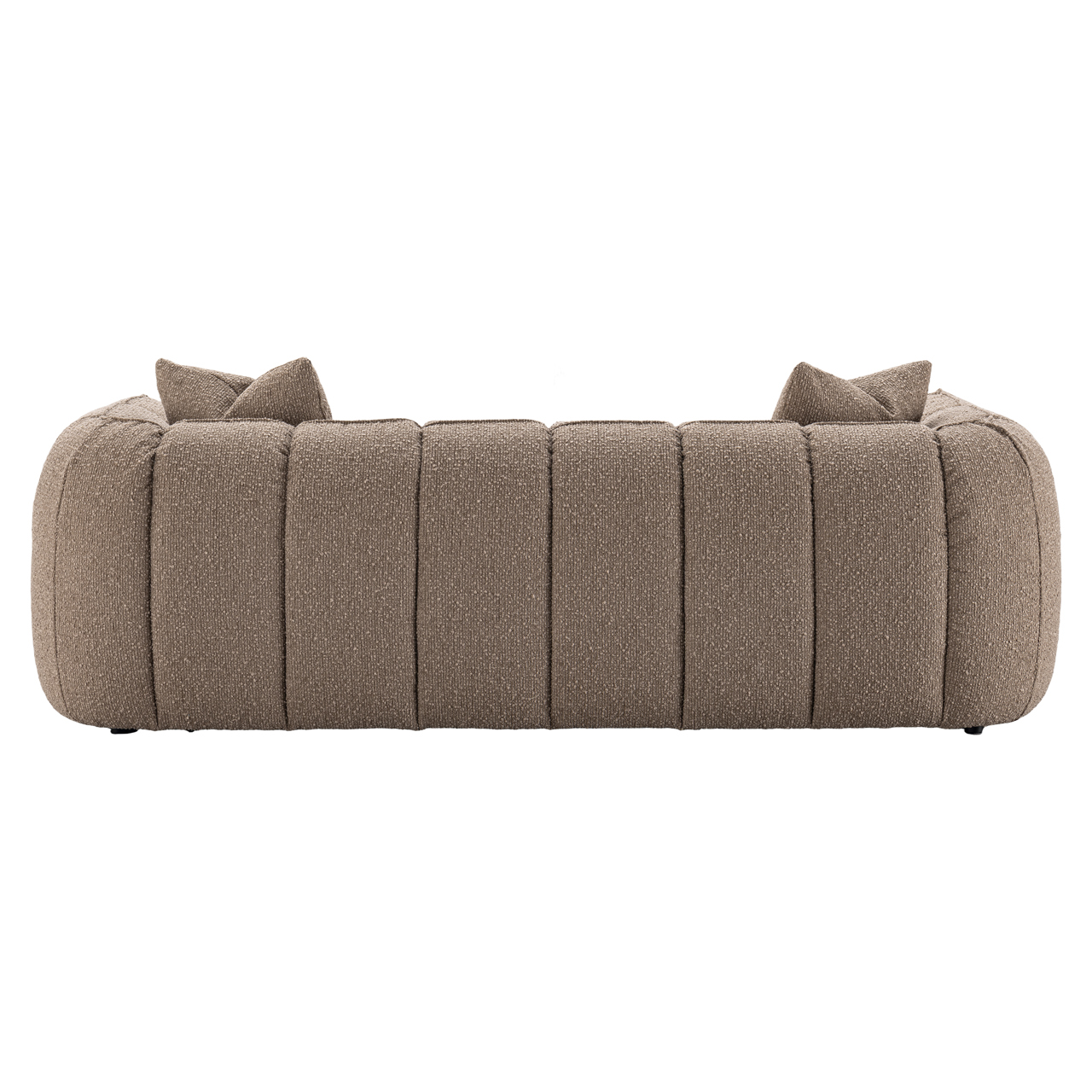 - Bank Hogan mocca chunky 3-seater fire retardant