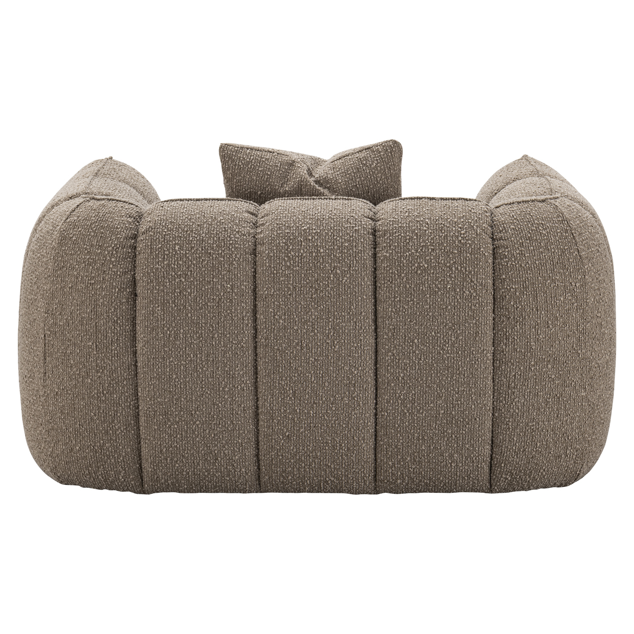 - Lounge stoel Hogan mocca chunky fire retardant