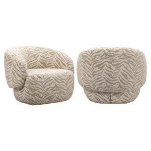 - Lounge stoel Milano beige tiger