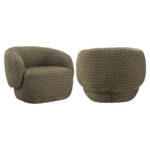 - Lounge stoel Milano moss chevron