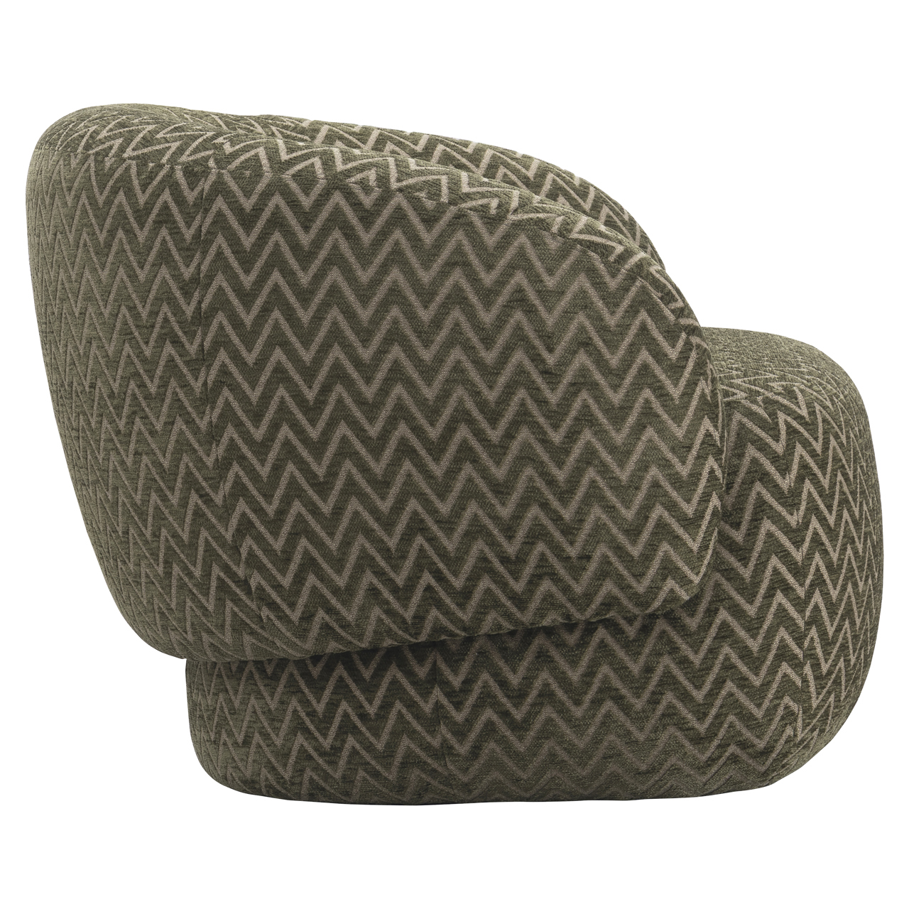 - Lounge stoel Milano moss chevron