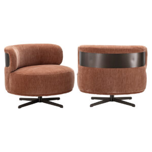 - Lounge stoel Lauren be straight mocha mousse