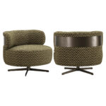 - Lounge stoel Lauren moss chevron