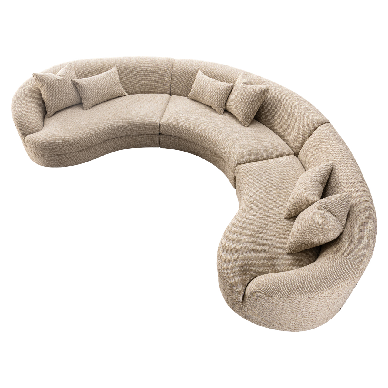 - Bank Morena cream blockweave