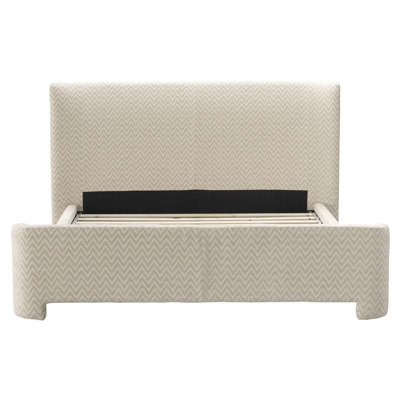 - Bed Divana beige chevron 160x200