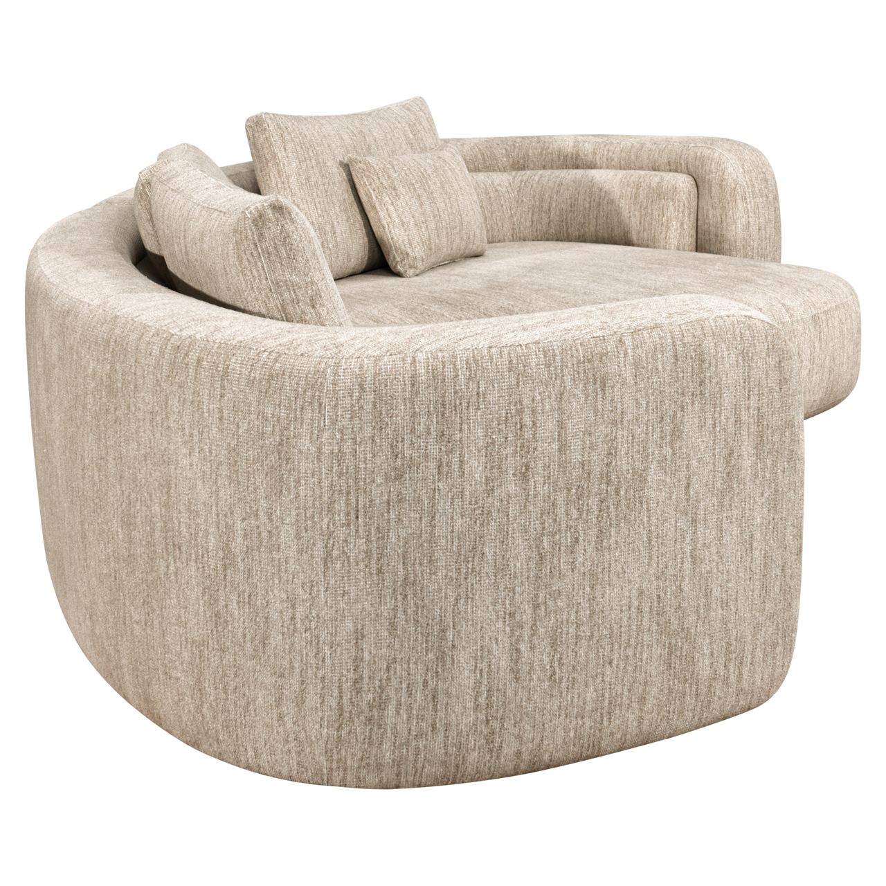 - Bank Angusto natural softweave lounge right