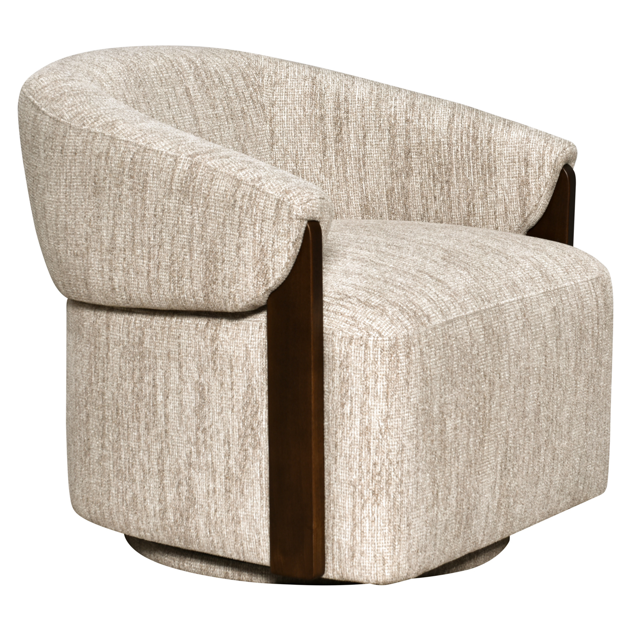 - Lounge stoel Marina natural softweave swivel fire retardant