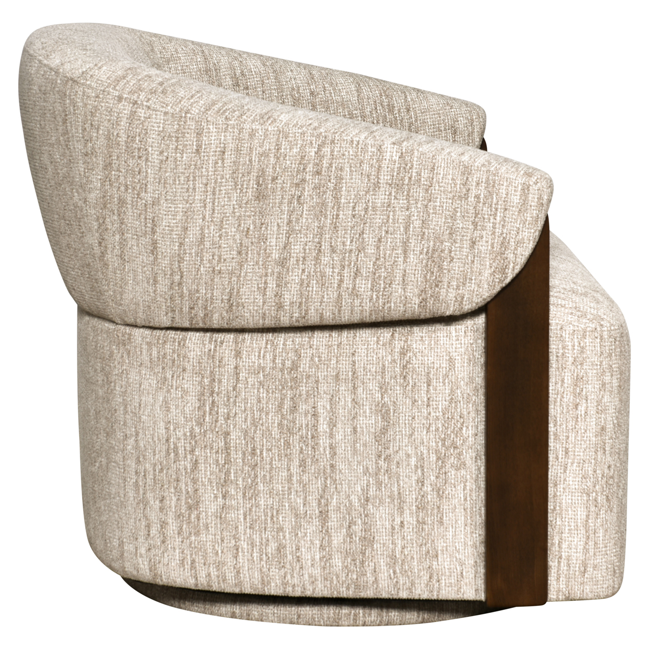 - Lounge stoel Marina natural softweave swivel fire retardant