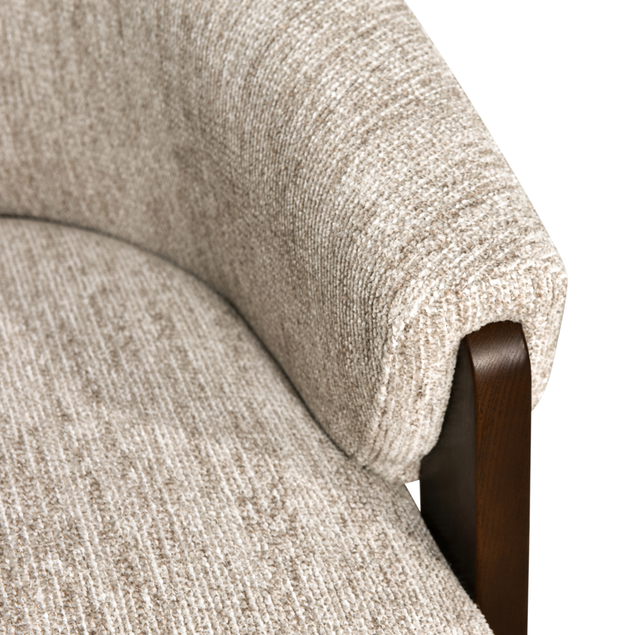 - Lounge stoel Marina natural softweave swivel fire retardant