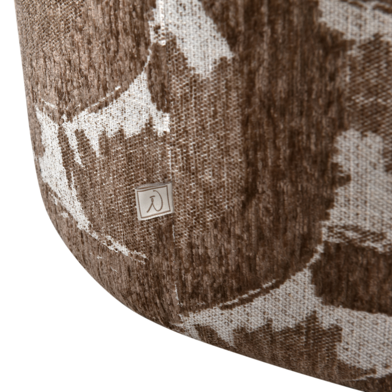- Lounge stoel Talley brown nature swivel