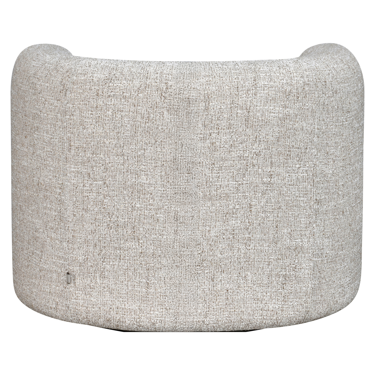 - Lounge stoel Talley cream tweed swivel
