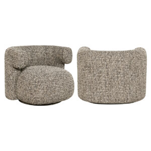 - Lounge stoel Talley cobblestone swivel