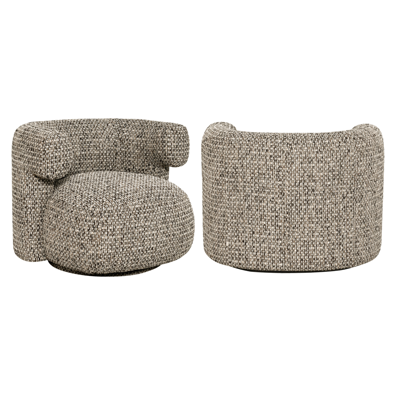 - Lounge stoel Talley cobblestone swivel