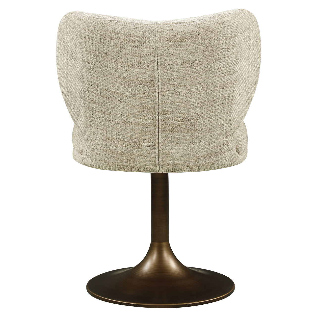 - Eetkamerstoel Amely natural softweave swivel