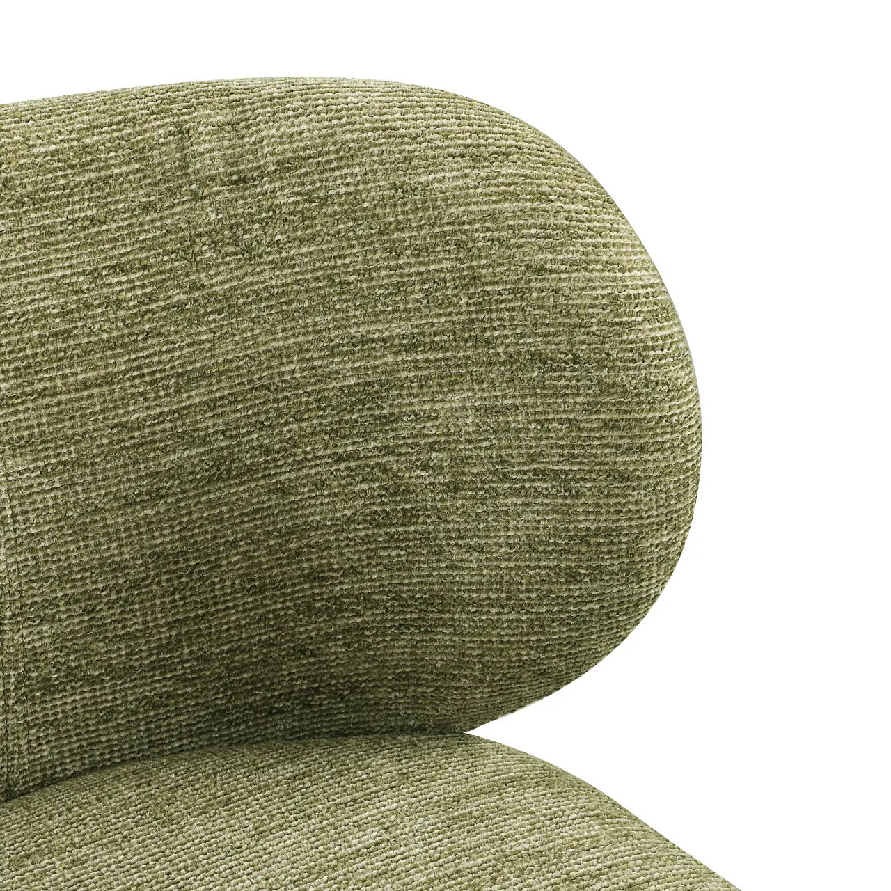 - Eetkamerstoel Amely pistache softweave swivel