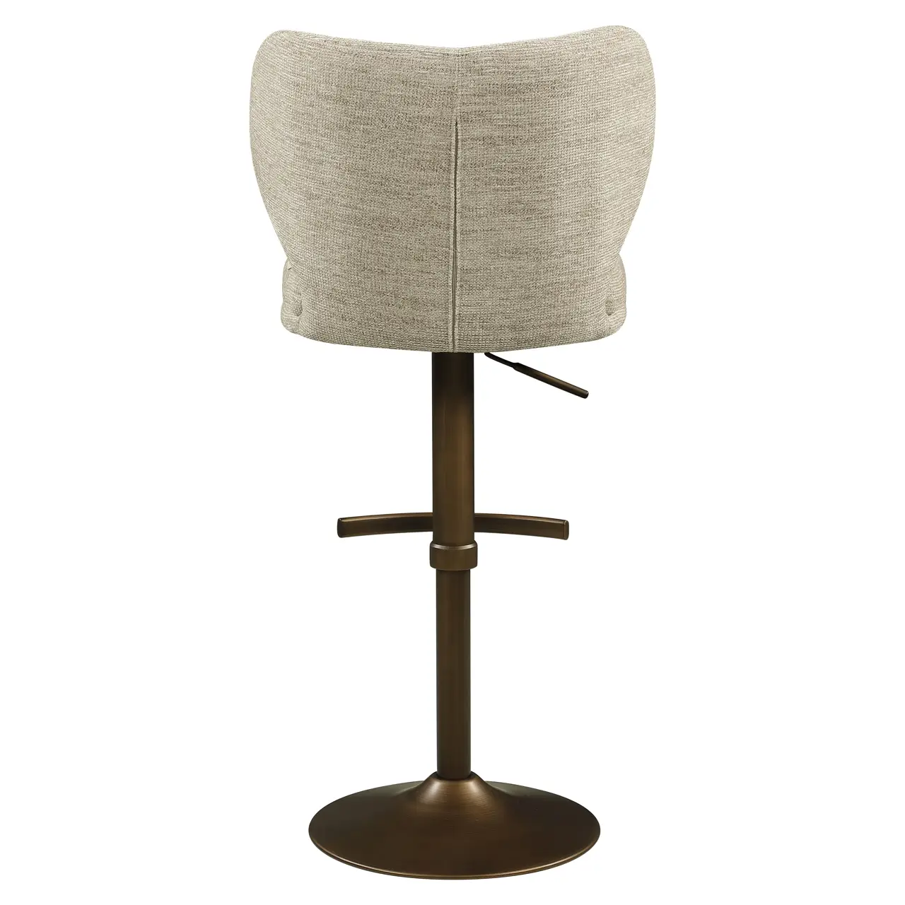 - Barstoel Amely natural softweave swivel