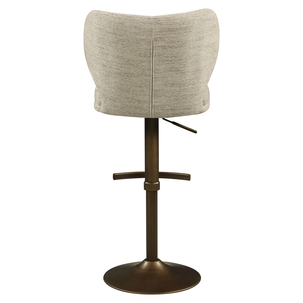 - Barstoel Amely natural softweave swivel