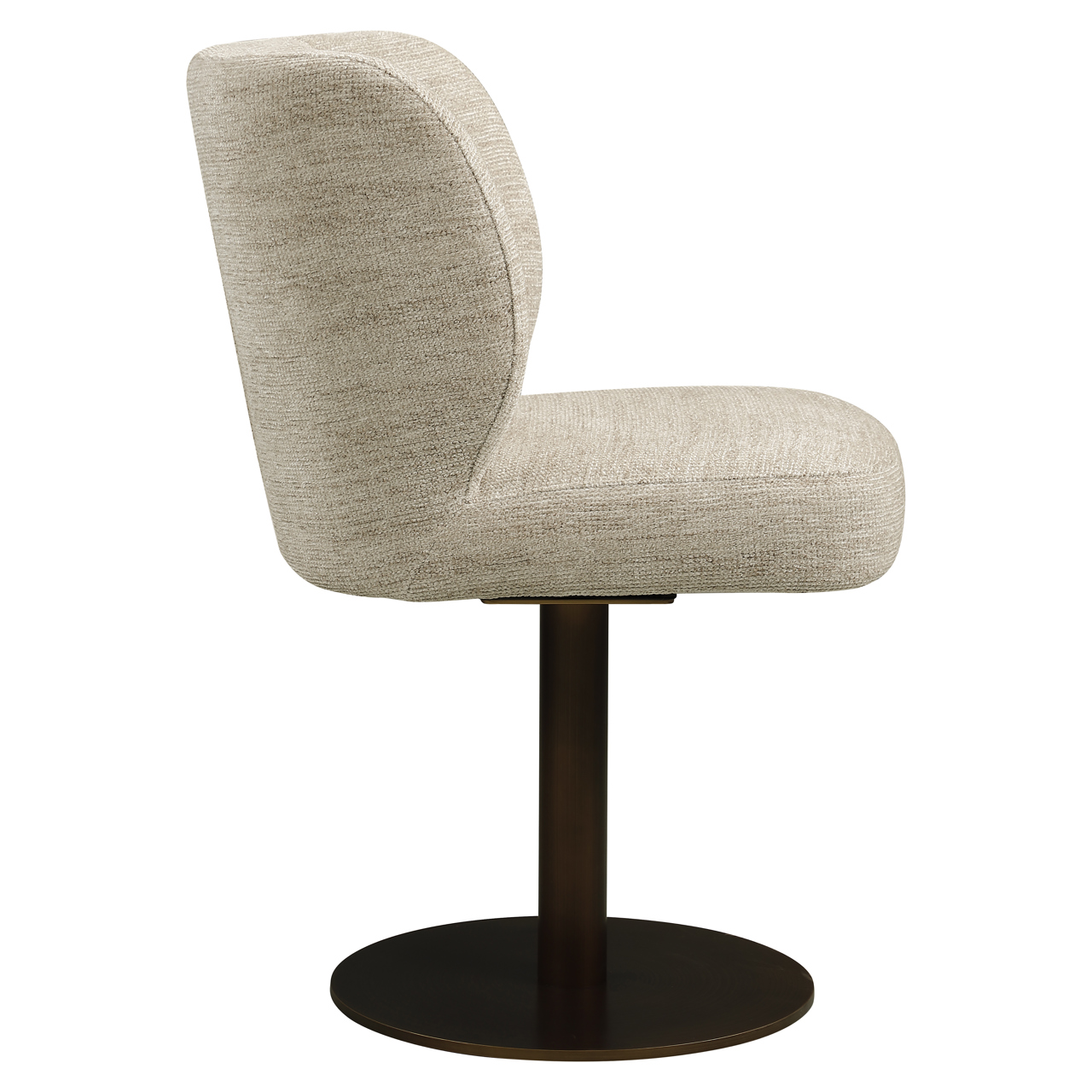 - Eetkamerstoel Fiona natural softweave swivel