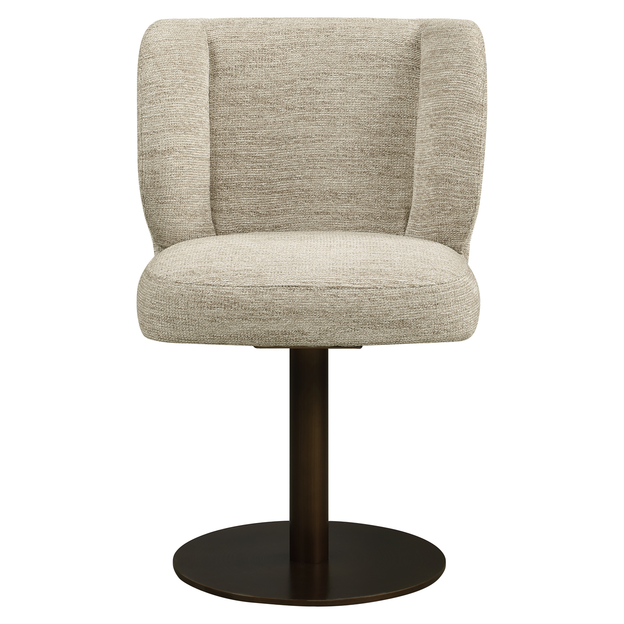 - Eetkamerstoel Fiona natural softweave swivel