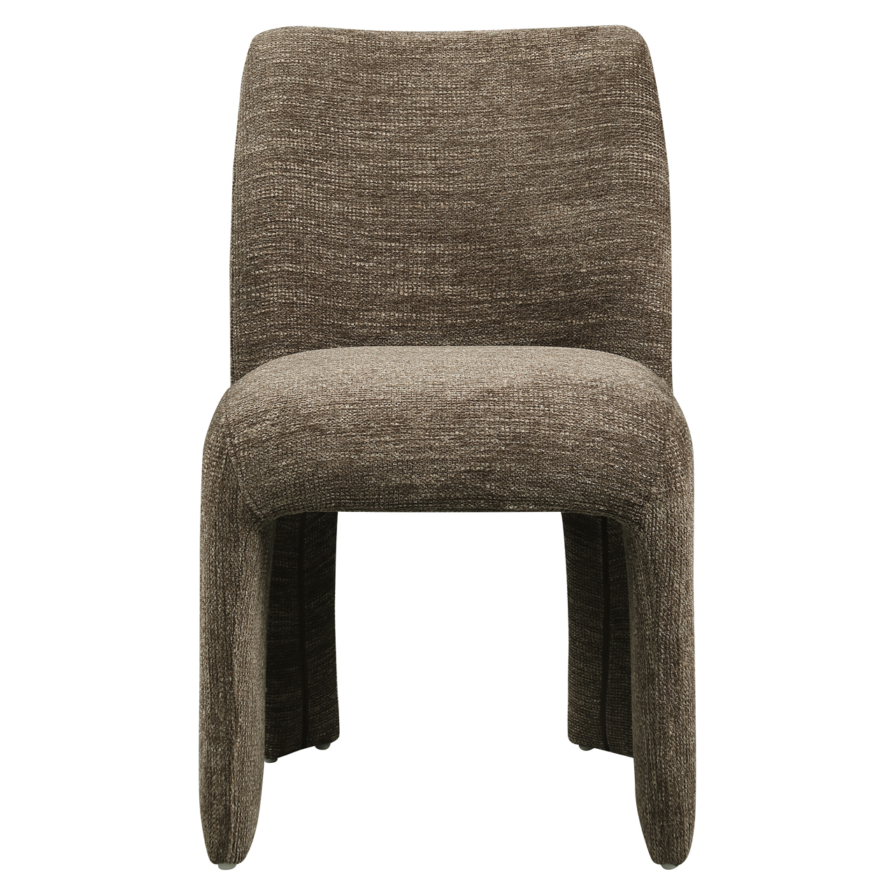 - Eetkamerstoel Maya brown softweave (Set of 2)