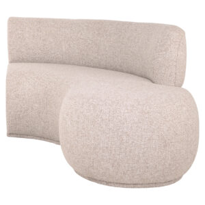 - Eetkamer bank Sorrobon customized open end right round