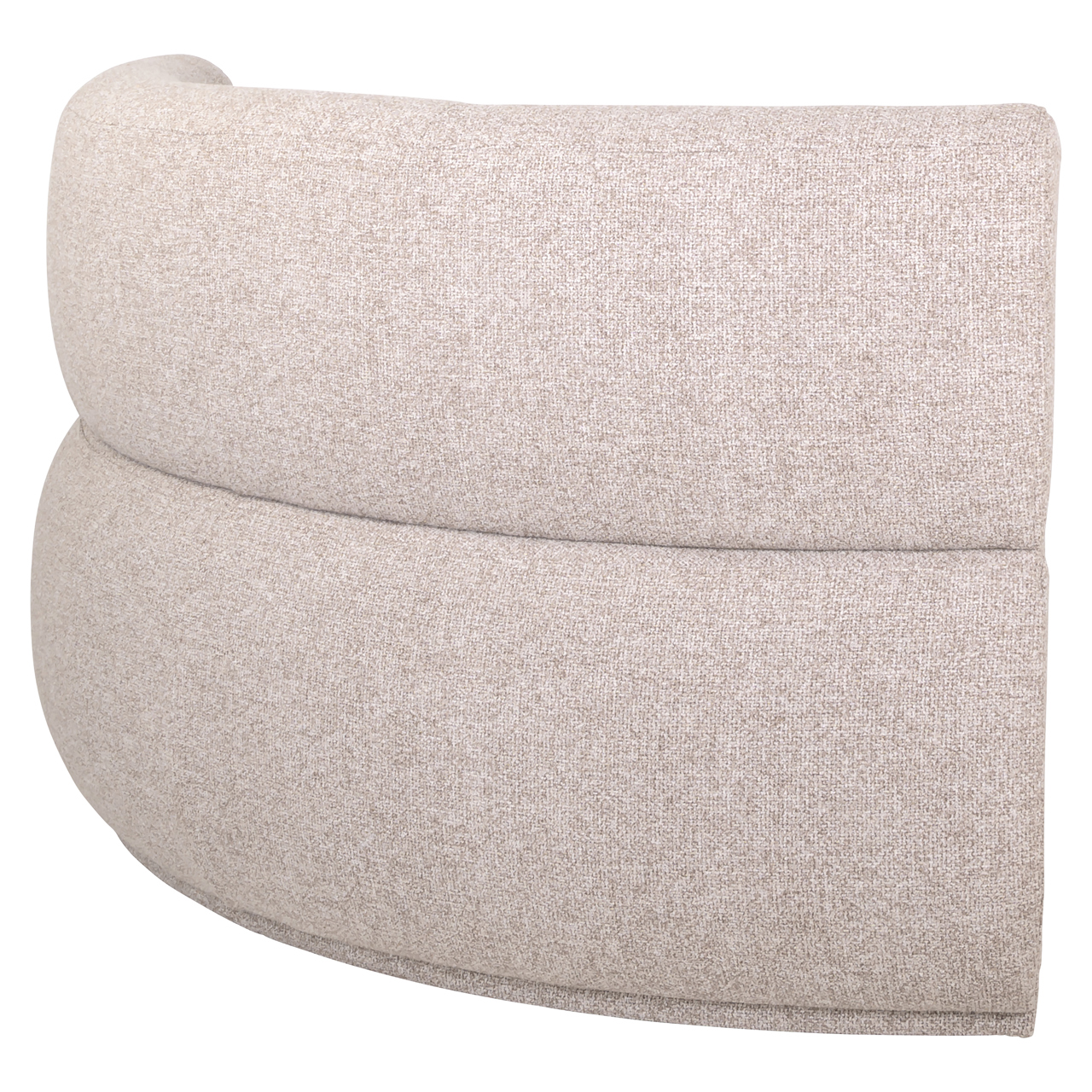 - Eetkamer bank Sorrobon customized open end right round