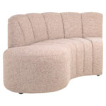 - Eetkamer bank Landmark customized open end left round