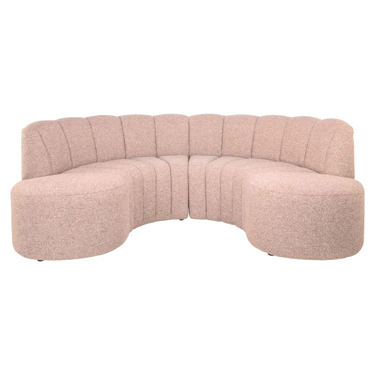 - Eetkamer bank Landmark customized open end left round