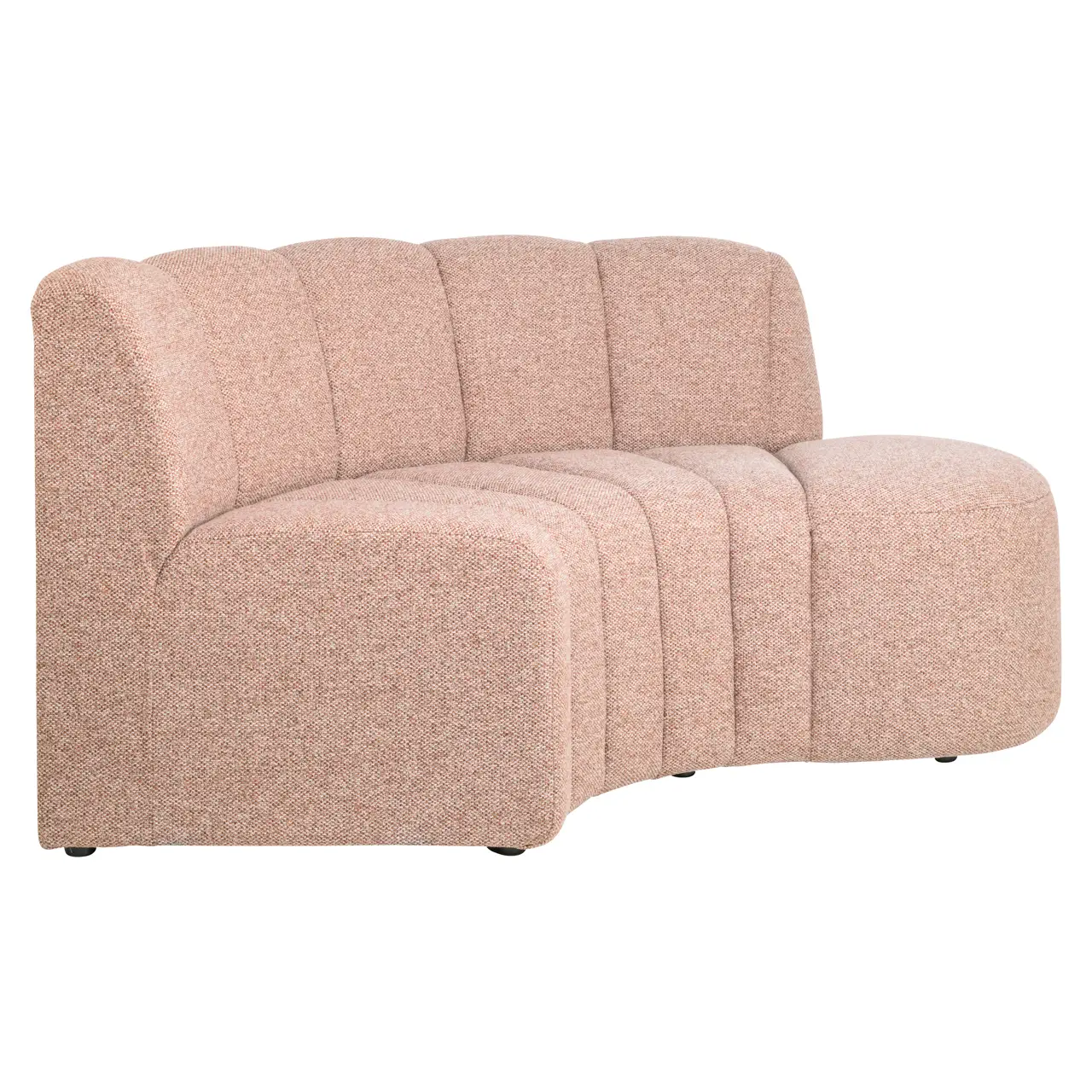 - Eetkamer bank Landmark cayenne cognac open end right round - fully upholstered