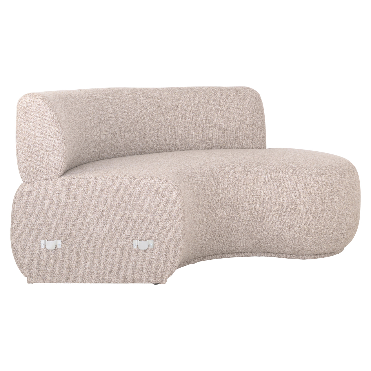 - Eetkamer bank Sorrobon cayenne green open end right round