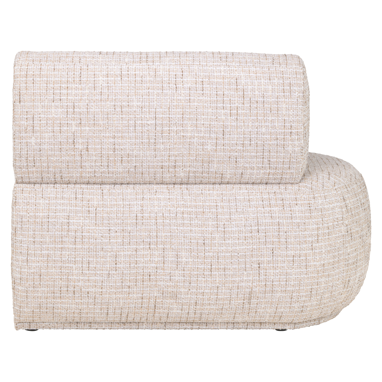 - Eetkamer bank Sorrobon trendy cream open end left straight