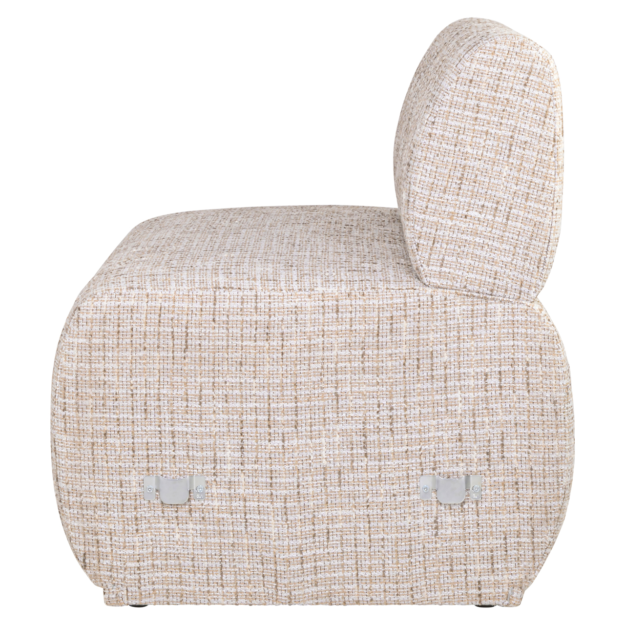 - Eetkamer bank Sorrobon trendy cream open end left straight