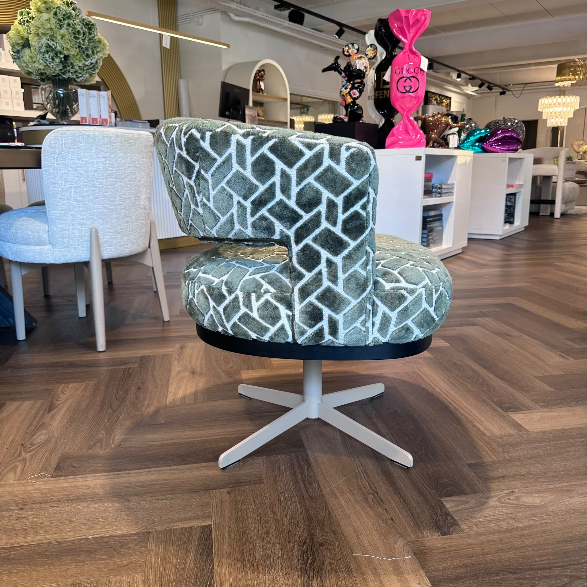 6 Eetkamerstoelen outlet1214 - Afbeelding 4