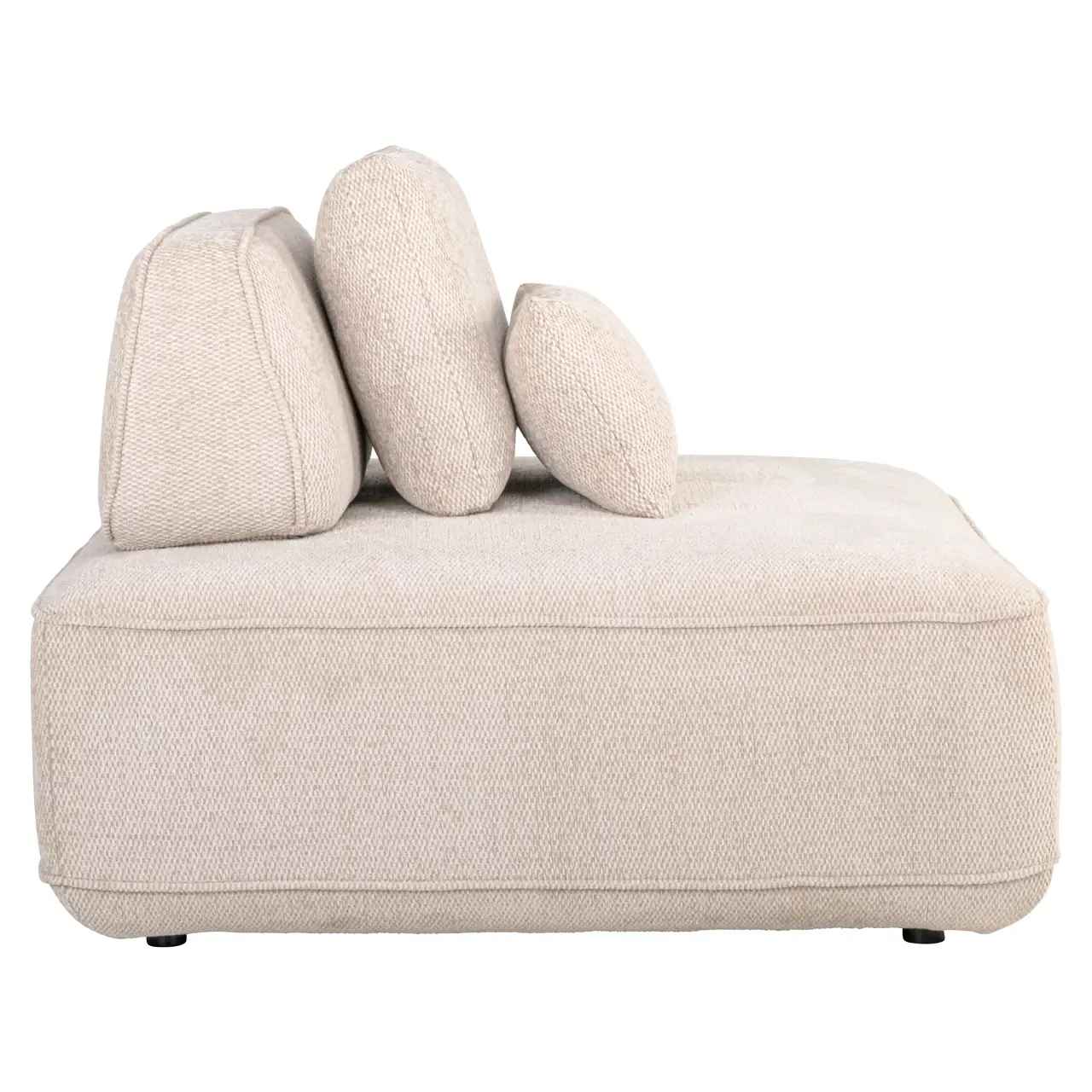 - Bank Tudor natural boldweave 1-seater movable backrest