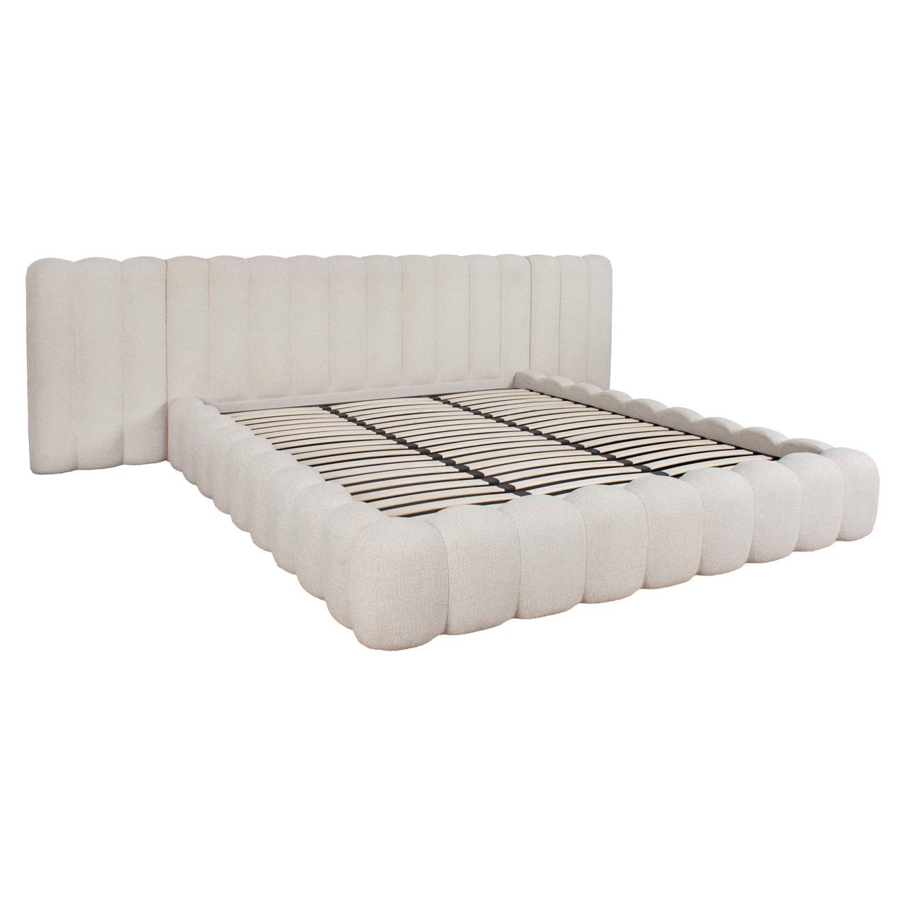 - Bed Cupidon cream fancy 180x210 (mattress size (excl.)) with storage