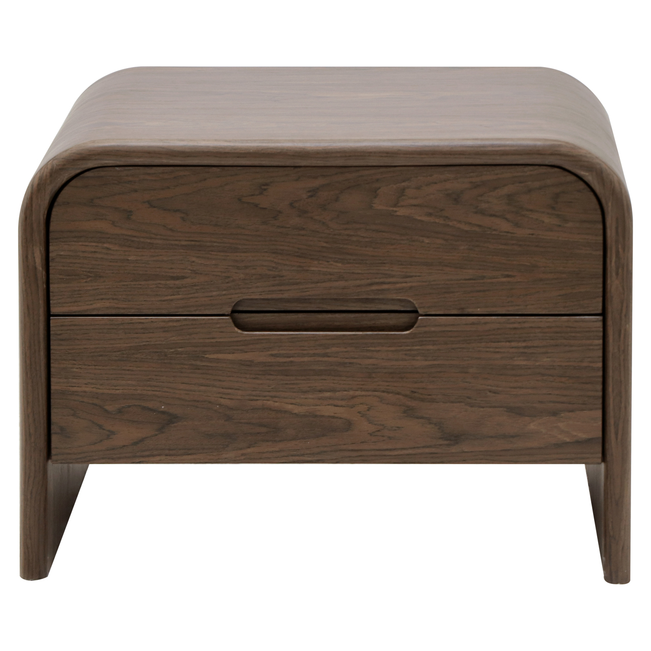 - Nachtkastje Bedford brown 2-drawers