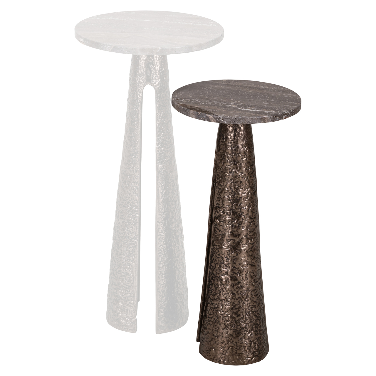 - Bijzettafel Eldora bronze 25Ø