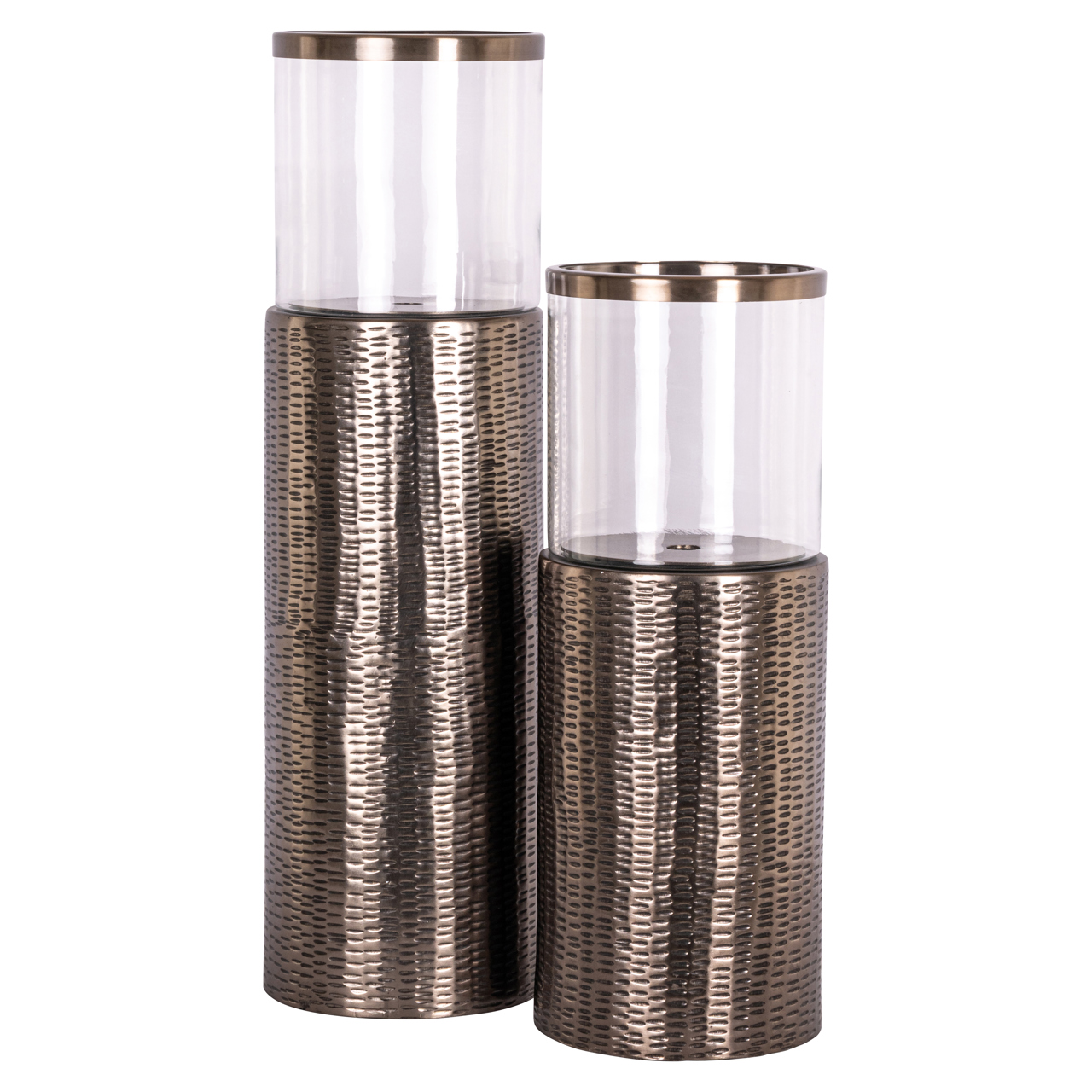 - Windlicht Faylen bronze L
