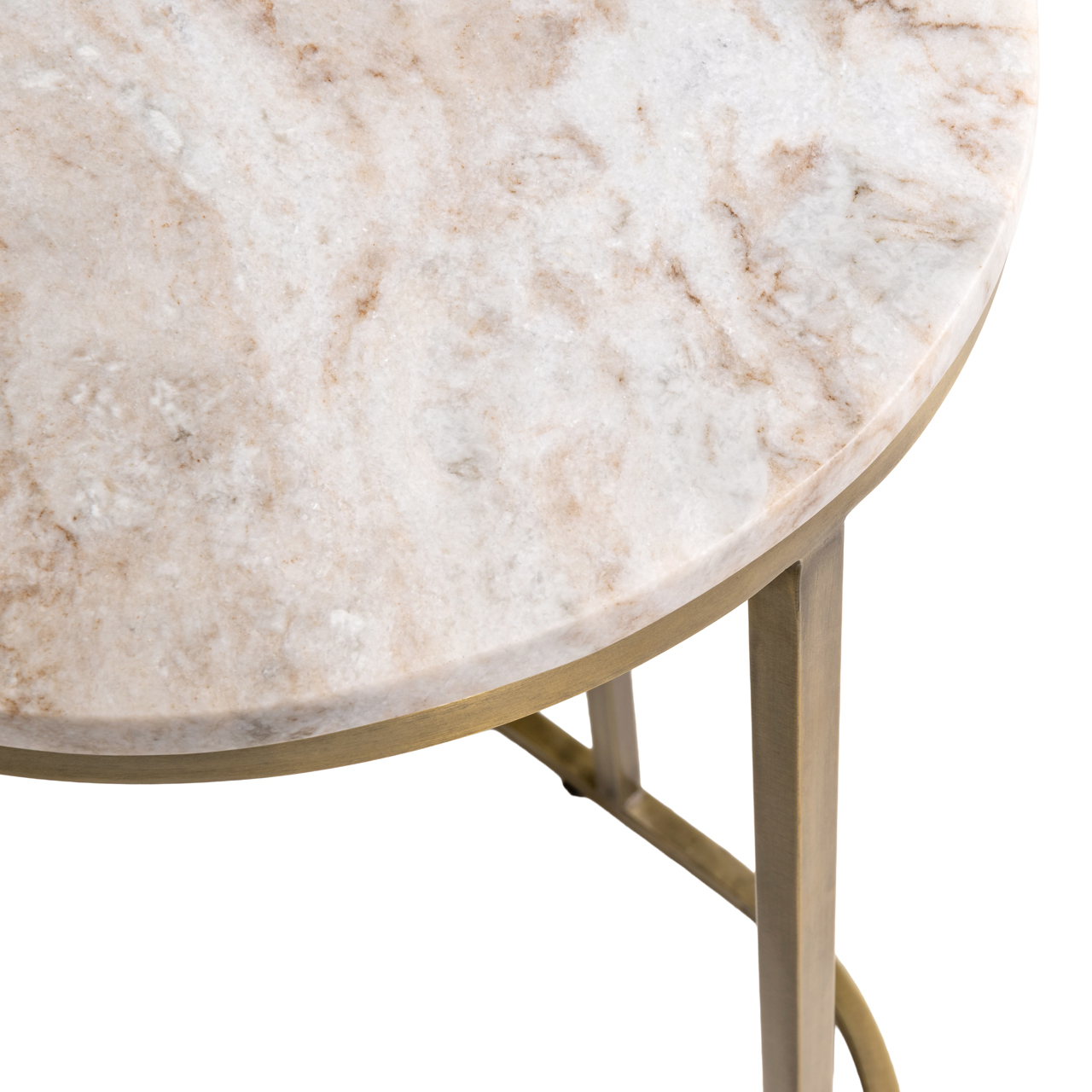 - Bankbijzettafel Bottega Blush beige