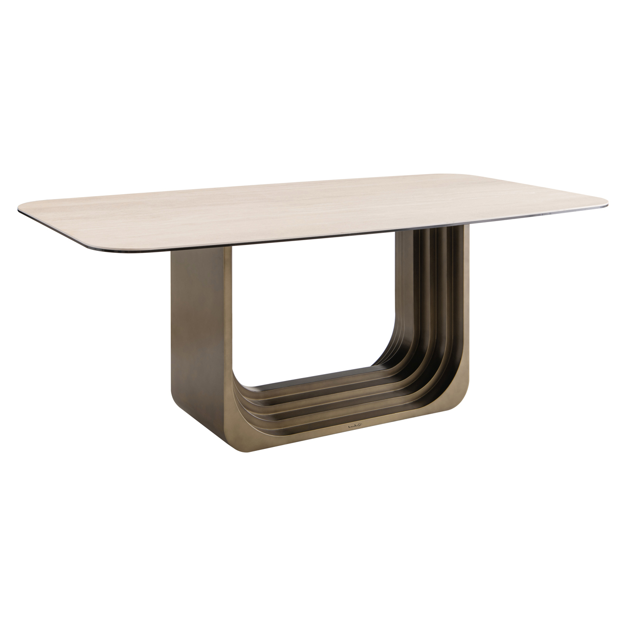 - Eettafel Maxfield beige 200