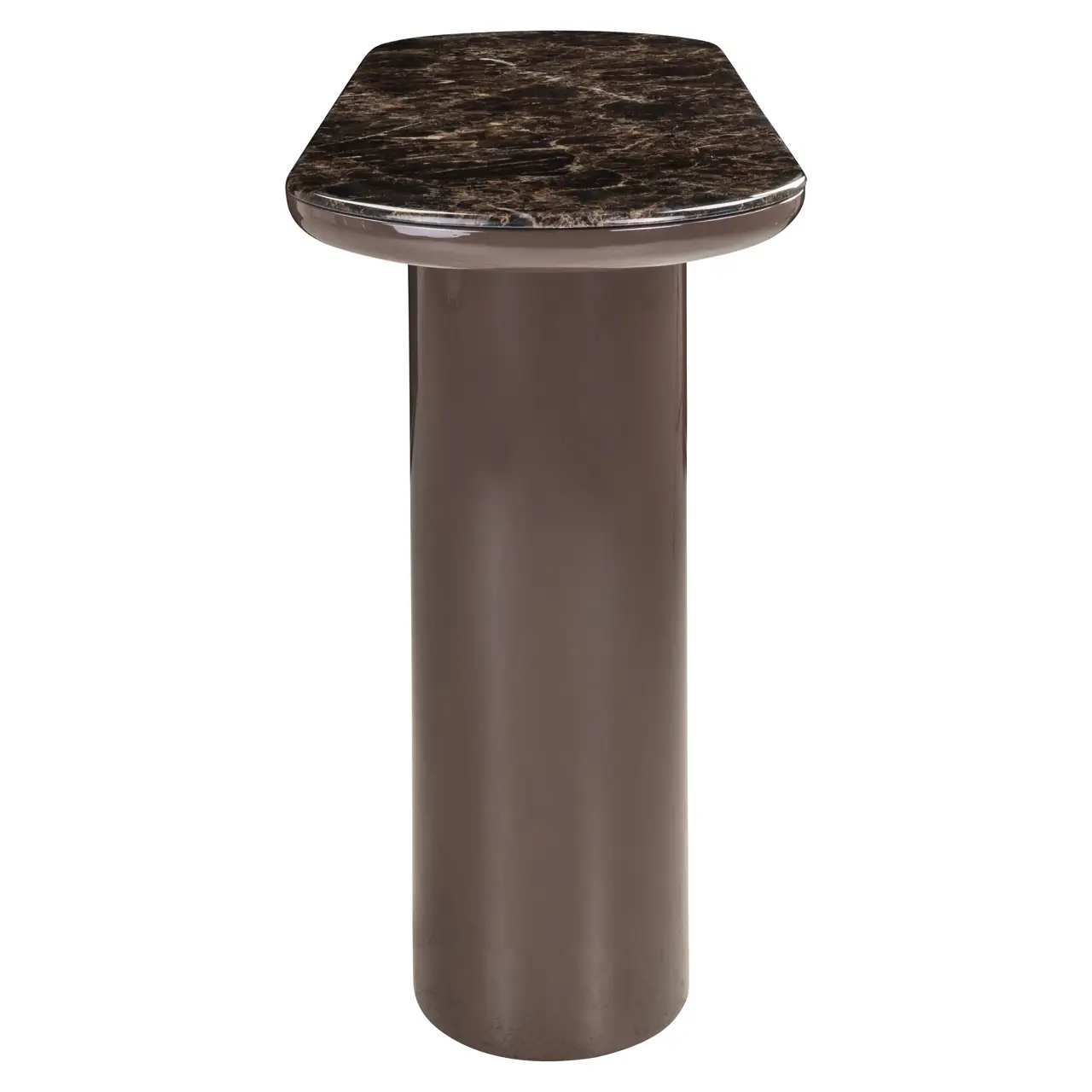 - Console Almundi chocolat brown