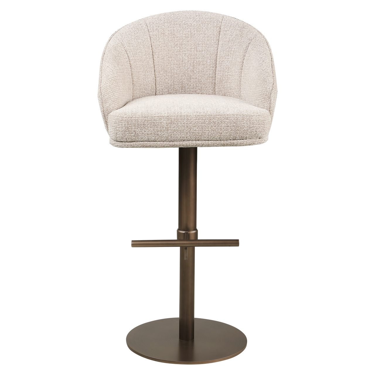 - Barstoel Beverly natural fancy swivel