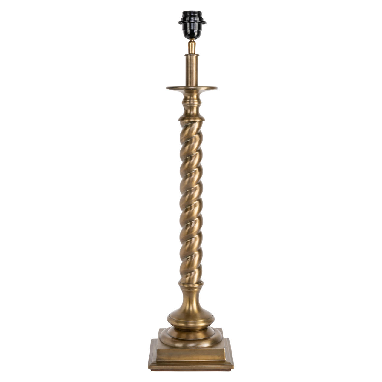 - Tafellamp Slone brass antique