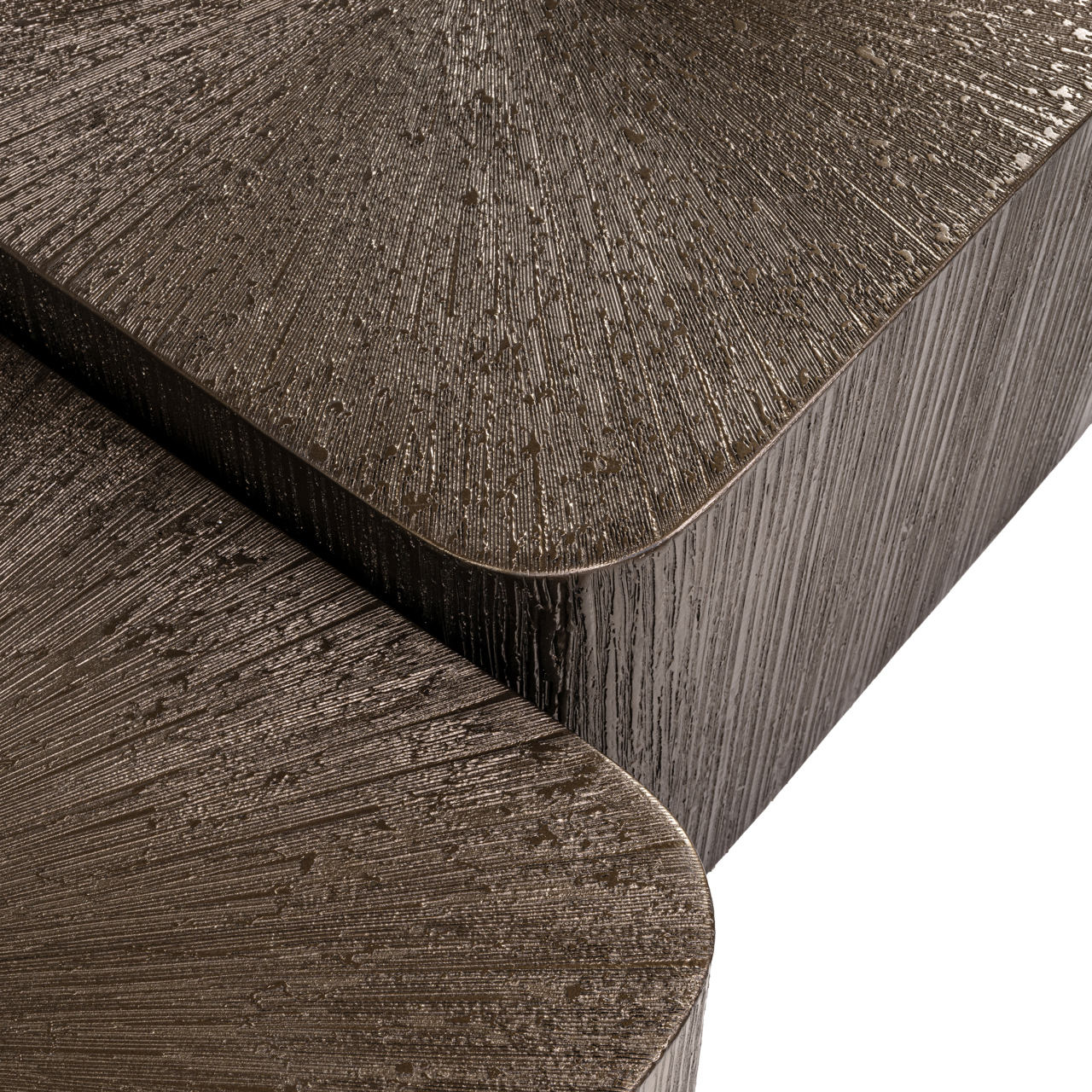 - Salontafel Cubes Brunzae (Set of 3)