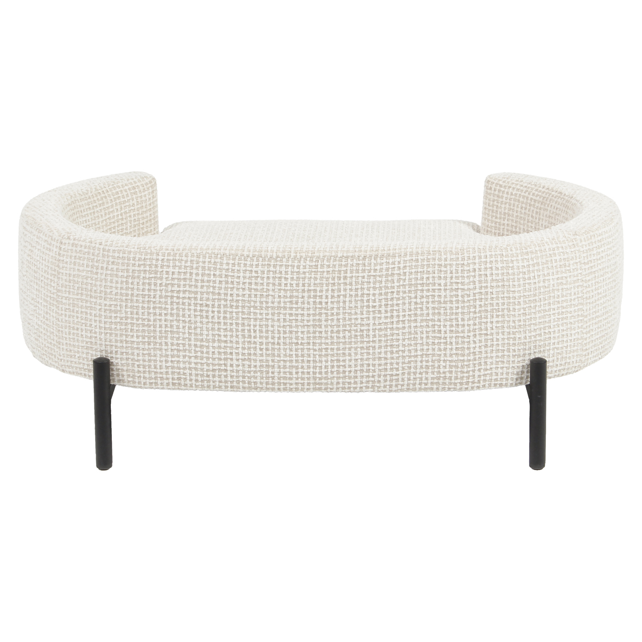 - Hondenbed Dolly beige blockweave